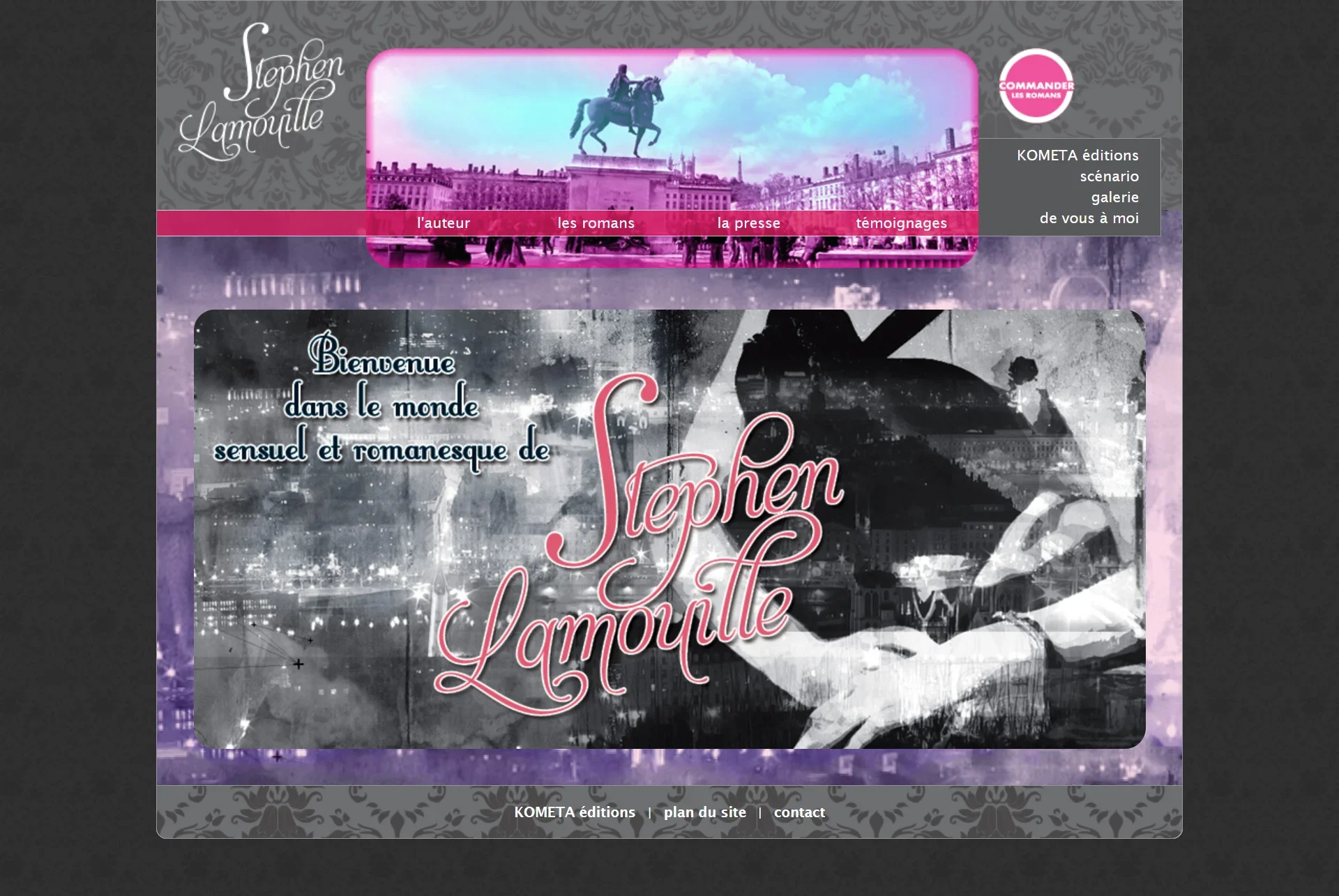 Le site Internet www.stephenlamouille.fr fait peau neuve